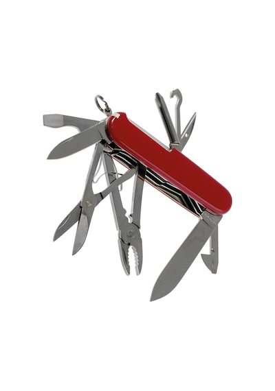 Victorinox Kamp Çakı 1.4723 Tinker Deluxe 17 Fonksiyon İsviçre Kamp Çakısı Kırmızı