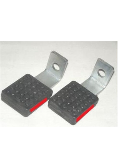 Reflektörlü Bmx Peg Reflektörlü Basamak Çok Renkli