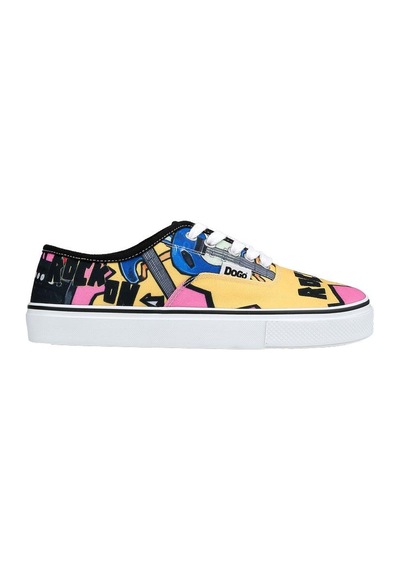 Kadın Vegan Çok Renkli Sneakers - Rock On Tasarım