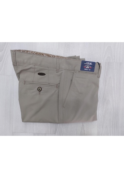 ARG Pantolon Arg Comfort Pamuklu Keten Pantolon Bej