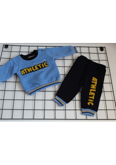 Beyzababykids Jnf Kids Athletic Baskılı Erkek Bebek Dar Kalıp Çok Renkli