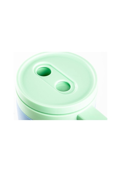 Tantitoni 020-01-mavi Pipetli Paslanmaz Çelik Termos Bardak 1.2l