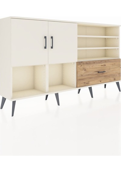 Arges Konsol 7 Raflı Tek Çekmeceli 2 Kapaklı 176x30x99 Aytaşı-aytaşı/çam Aytası/atlas Çam - Aytası Arges Konsol 7 Raflı Tek Çekmeceli 2 Kapaklı 176x30x99 Aytaşı-aytaşı/çam Aytası/atlas Çam - Aytası