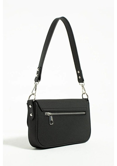 Just Polo Kadın Günlük Kullanıma Uygun Su Geçirmez Şık El Ve Omuz Çantası Shopper Ebat: 23 X 14 Cm Siyah