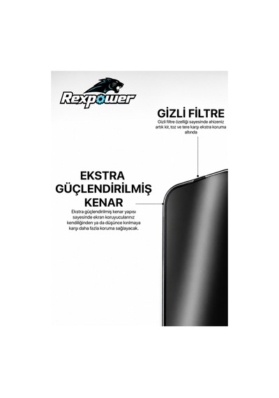 Apple iPhone 14 Promax Uyumlu 9h Hd+ Siyah Kenar Border Lı Hayalet Cam Ekran Koruyucu - 938211732