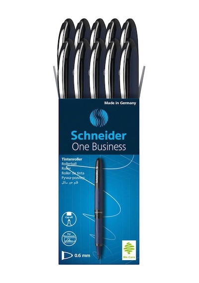 Schneider One Business 0.6 MM Roller Siyah Kalem Scr241 10 Adet