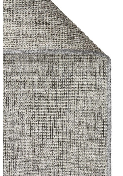 Eko Halı Ventura Vnt 2705 Grey Sisal Görünümlü İç Ve Dış Mekan Uyumlu Hav Vermeyen Modern Dokuma Hal