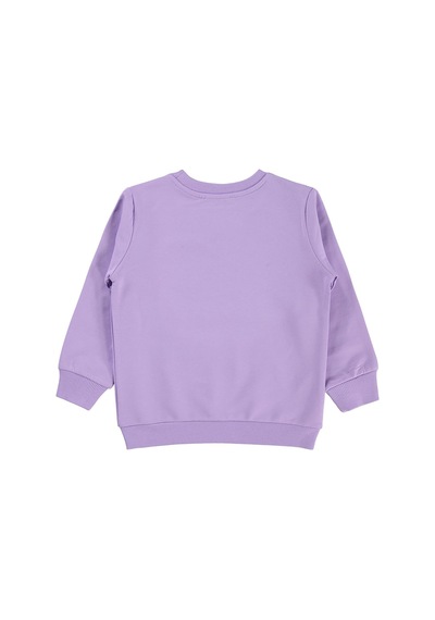 Civil Girls 2-5 Yaş Sweatshirt - Lila Koyu Lila