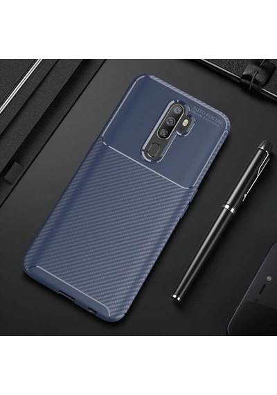 Oppo A9 2020 Kilif Karbon Silikon Case 392449639