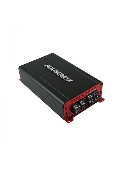 Soundmax Sx-lm4125.4d 4 Kanal D Class Oto Amplifikatör Siyah