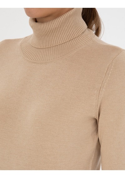 Pierre Cardin Kadın Bej Kazak /triko 50315747-vr011 Bej