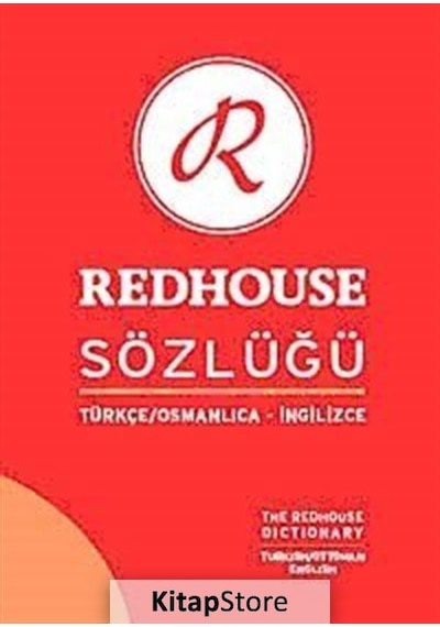 Türkçe-Osmanlıca-Ingilizce Redhouse Sözlüğü Turuncu