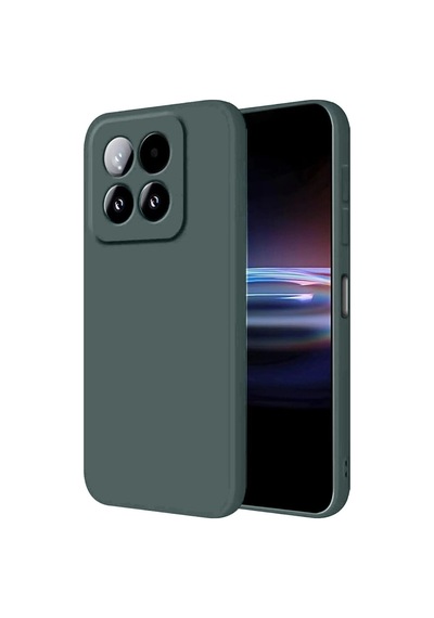 Xiaomi Mi 15t First Silikon - Koyu Yeşil Diğer