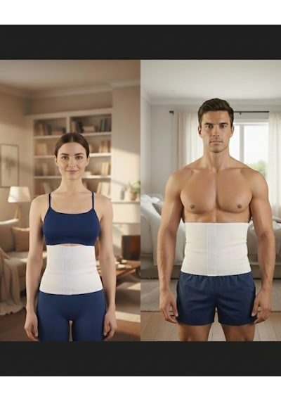 L Beden Unisex Yün Korse- Sıcak Tutar - Bel  Fıtık Bel Kuşağı, Giydirmeli Yün Bel Korsesi L