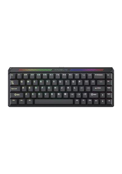 Fgg Madlions Titan 68 Turbo Hall Effect 8k Manyetik Oyuncu Klavyesi Polar Magnetic Rgb Switches-siyah