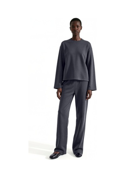 Hiccup 2 Parçalı Pamuklu Sweatshirt Set Gri