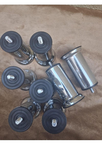 Baza Ayak Hdr 90572 Koltuk Ayağı Kanepe Ayağı Mobilya Ayağı Krom 15 Cm 8 Adet