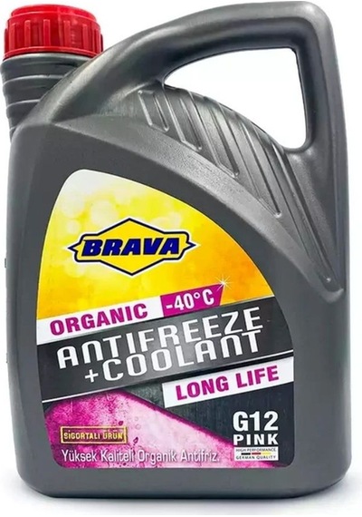 Organik 1,5 Lt G-12 Antifriz Pembe -40 C Pembe