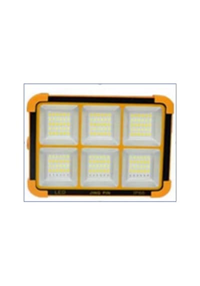 100w Led Projektör Beyaz -sarı Işık Çakar Modlu 9000 Lümen Solar