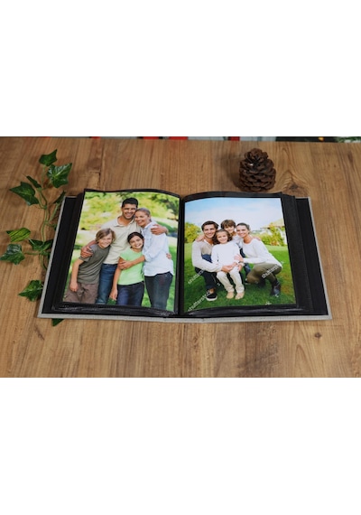 Nurcan Foto NRCN-K68100 15 x 21 CM 100'lük Koton Desenli Fotoğraf Albümü
