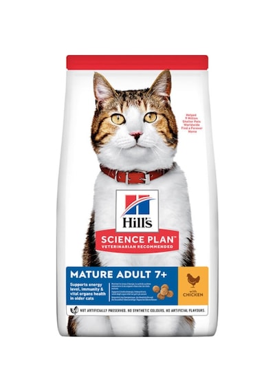 Hill's Mature Adult 7+ Tavuklu Yaşlı Kedi Maması 3 KG