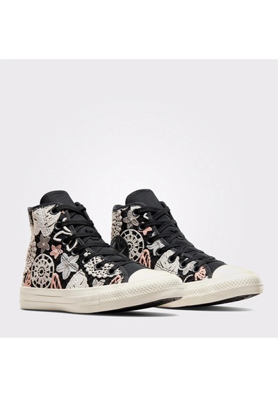 Converse Chuck Taylor All Star Butterflies Unisex Siyah Sneaker Renkli