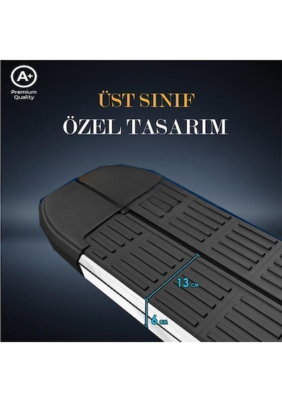 Jaecoo S-line Premium Krom Yan Basamak 2025 Sonrası