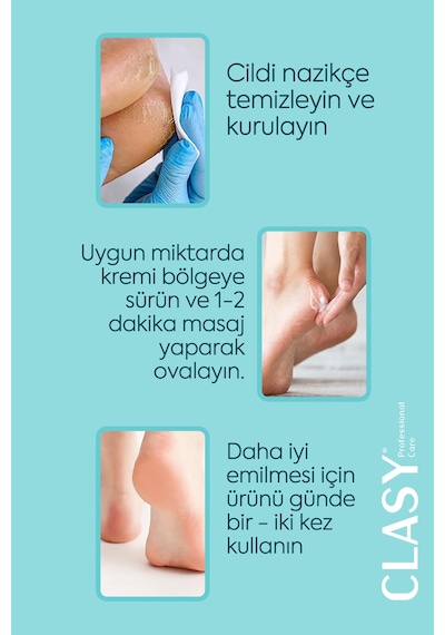 Ayak Ve Topuk Çatlak Kremi, Ayak Bakımı, Ayak Kokusu Ve Topuk 100ml