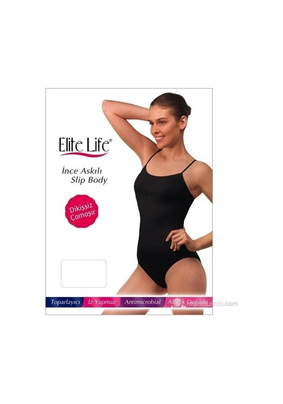 Elite Life Dikişsiz Ince Askılı Kadın Body 874