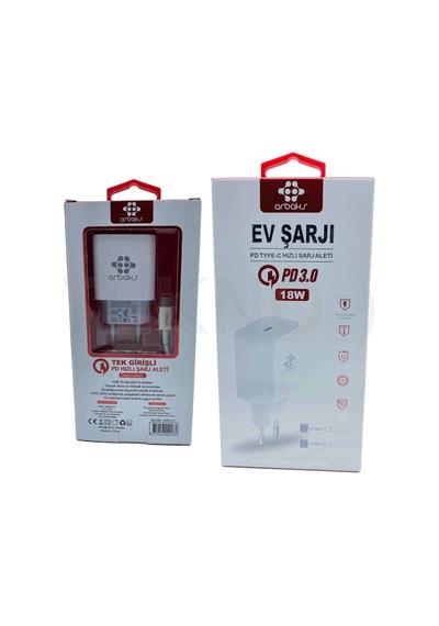 Ren.ga.renk Pd Qc3 / 18w Type-c To Type-c Şarj Aleti Arb-017 Rengaren Standart