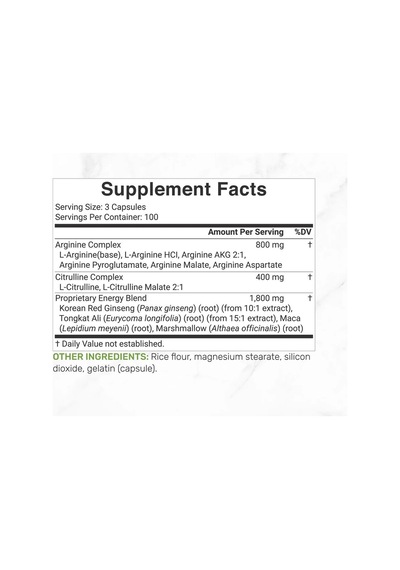 Nitric Oxide Booster 3,000 Mg 300 Kapsül