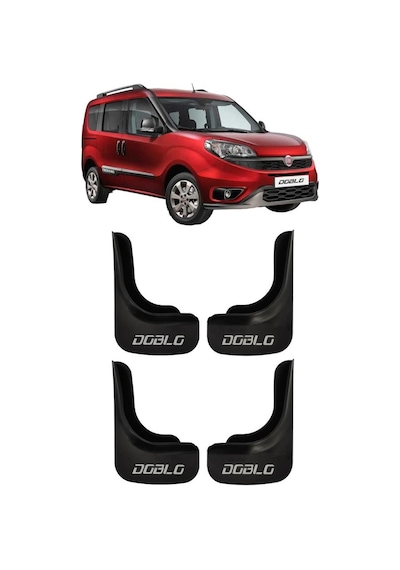 Fiat Doblo D4 4'lü Set Ön Ve Arka Paçalık Çamurluk Tozluk Dbl1ux002