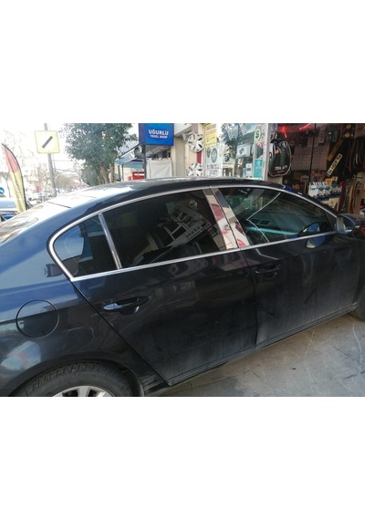 Volkswagen Passat B7 Krom Cam Direği 2012-2014 Paslanmaz Çelik