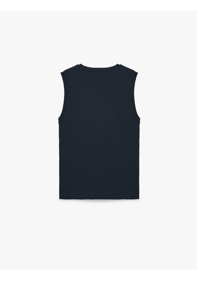 Koton Regular Fit Kolsuz Bisiklet Yaka Triko Bluz Lacivert 7wak30029ht Koton Regular Fit Kolsuz Bisiklet Yaka Triko Bluz Lacivert 7wak30029ht