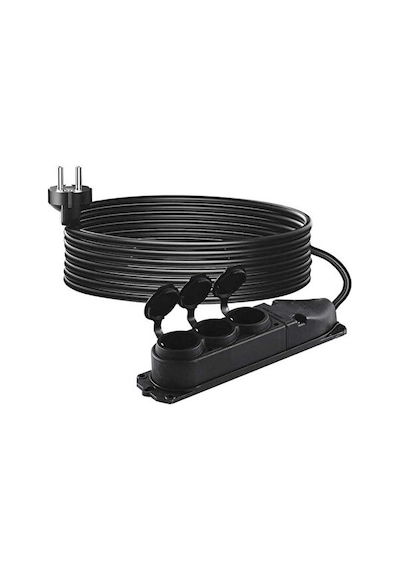 Sgs 3513 Kauçuk Uzatma Kablosu 10 Metre 3x2,5 Mm² 3'lü Topraklı Grup Priz 3 Çıkışlı - 10 Metre - Beyaz Sgs 3513 Kauçuk Uzatma Kablosu 10 Metre 3x2,5 Mm² 3'lü Topraklı Grup Priz 3 Çıkışlı - 10 Metre - Beyaz