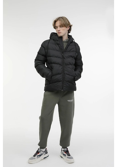Lumberjack Kinetix M-Sn541 Mario Coat Erkek Siyah Mont Siyah