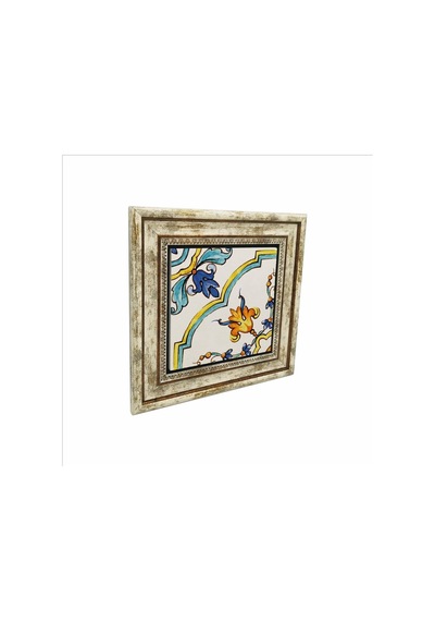İtalyan Deseni Baskılı Taş Tablo 25x25 705