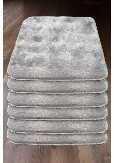 My Evilla Bubble Kaymaz Sandalye Minderi 6'lı 40x40 Gri