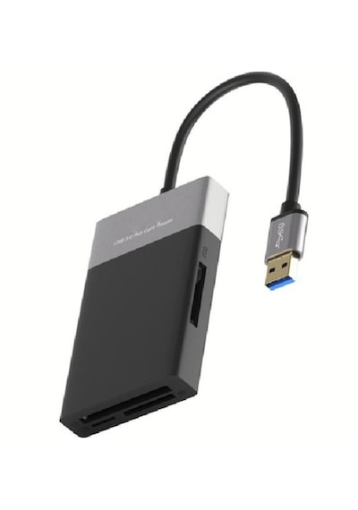 Dp Çoklu Xqd Kart Okuyucu 6in1 Fonksiyonlu 3.0 X 2 Usb Girişi Xqd Tf Cf Sd Card Reader