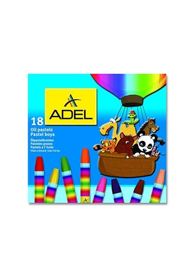 Karton Kutu Pastel Boya 18 Renk Diğer