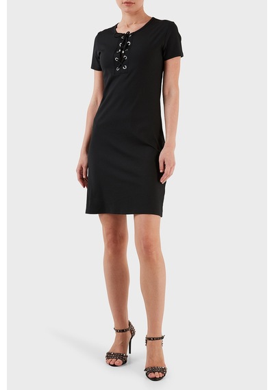 Emporio Armani Bayan Elbise 262673 3r308 00020 Siyah