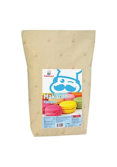Pakmaya Makaron Karışımı 5 Kg Profesyonel Pastacılık İçin Hazır Miks
