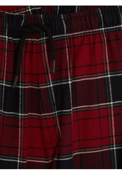 LC Waikiki Lc Waıkıkı Kırmızı Ekose Erkek Pijama Alt