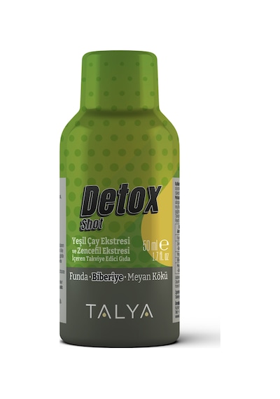 Talya Shot Yeşil Çay ve Zencefil Eki İçeren Takviye Edici Gıda 50 ML