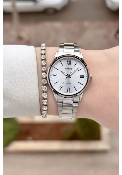 Casio Csıste254 Kadın Kol Saati Gümüş