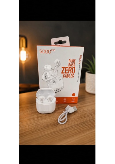 Gogo Pro2 Beyaz Kulakiçi Bluetooth Kulaklık 001