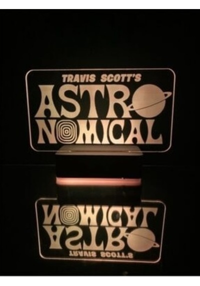 Travis Scott Astro Nomical 16 Renk Gece Lambası
