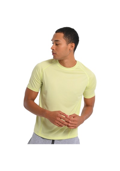 Sportive Huelva Erkek Sarı Koşu T-shirt 24ke002-ysl 1656118 Sari