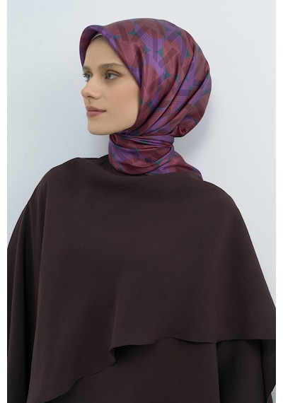 Armine Saf İpek Sura Eşarp-2026 İlkbahar-yaz- 954100d Bordo