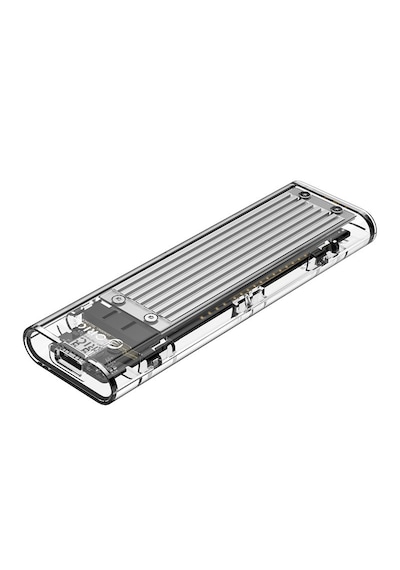 Orico Tcm2-c3 M.2 Nvme Ssd Kutusu, 10gbps, Usb-c, 8tb Destekli, Şeffaf Alüminyum Kasa ORC TCM2 C3 SV